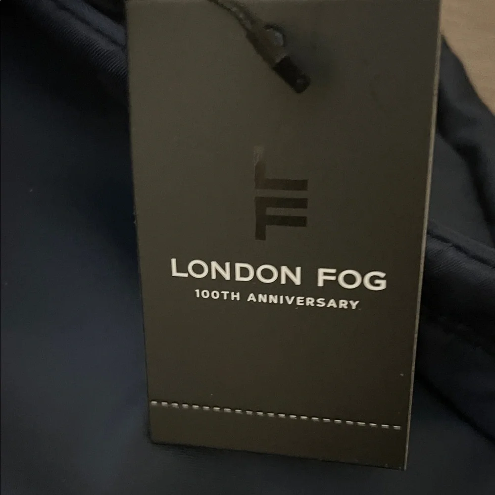 London Fog Navy Men's Backpack